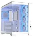 ASUS A32 Plus TG ARGB White, Midi Tower, PC, Wei&szlig;, ATX, micro ATX, Mini-ITX, Metall,