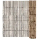 vidaXL Gartenzaun 400x100 cm Schilf - Braun