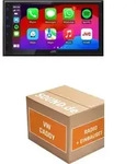 Autoradio Einbaupaket JVC KW-M695DBW passend f&uuml;r VW Caddy 3 (2K) +