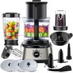 YASHE Multifunktionale K&uuml;chenmaschine, 11-in-1 Blender, Mixer, Zerkleinerer, Ent