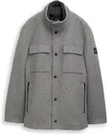2-in-1 Wolljacke mit abnehmbarer Innenjacke - Grau - XXL
