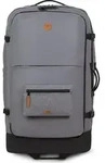 CABAIA Rucksack Soft Suitcase 2 Wheels Essentials Trolley 110L Getaria grau...