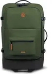 CABAIA Rucksack Soft Suitcase 2 Wheels Essentials Trolley 75L Coromandel...