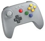 8BitDo 64 Bluetooth Controller for Analogue 3D, Switch, Switch 2, Windows, and