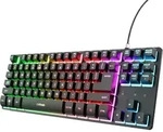 Trust GXT 833 Thado Tastatur mit TKL-Beleuchtung, Schwarz - Schwarz