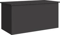vidaXL Gartenlagerkissenbox Verzinkter Stahl 100 x 50,5 x 50 cm 220 L