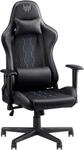 Acer PGC331, Universal-Gamingstuhl, 120 kg, Universal, Schwarz, Stahl, Schwarz, Blau