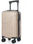 Suitline Clix-Lite - kleiner Koffer abnehmbare Rollen Unter-Sitz Handgep&auml;ck