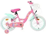 Barbie Kinderfahrrad - M&auml;dchen - 16 Zoll - Rosa - Zwei Handbremsen - Rosa