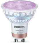 Philips Smarte LED RGB Glaslampe GU10, 345 lm, Wi-Fi/Bluetooth, Wi-Fi 4...