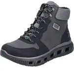 Rieker Schn&uuml;r-,Zug-u.Schnallenstiefel in grau, Gr. 36 - Grau - 36
