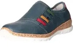 Slipper/Kletthalbschuh Freizeit (casual) N4264-14 - Blau - 36