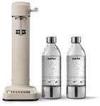 Aarke Carbonator 3 Wassersprudler aus Edelstahl im modernen Sand Finish