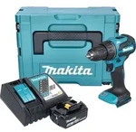 Makita DDF 490 RT1J Akku Bohrschrauber 18 V 65 Nm 1/2" Brushless + 1x Akku 5,0...