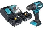 Makita DDF 490 RT Akku Bohrschrauber 18 V 65 Nm 1/2" Brushless + 2x Akku 5,0 Ah +