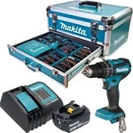 Makita DHP 485 SF1X9 Akku Schlagbohrschrauber 18 V 50 Nm Brushless + 1x Akku...
