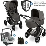 ABC Design 3in1 Kinderwagen-Set Salsa 5 Air - Grau