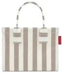 Reisenthel daily shopper XS, Beige, Wei&szlig;, Polyester, Stoffbeutel, Muster, 4 l, 210