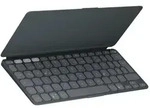 Logitech Keys-To-Go 2, QWERTZ, Schweiz, Scherenschalter, 1,8 cm, 1 mm, Graphit - Grau