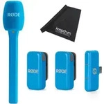 Rode Mikrofon-Funksystem Wireless Micro USB-C Interview Set Blau - Blau