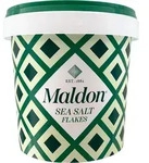 Maldon Sea Salt Flakes im Eimer, 570g, Meersalzflocken, Maldon Crystal Salt Co.