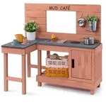 MUDDY BUDDY&reg; Matschk&uuml;che &bdquo;Coffee Corner&ldquo; puderrosa - Rosa
