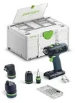 Festool Akku-Bohrschrauber T18+3 Basic-Set | 578828