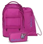Satch Pack Schulrucksack Set Fearless Pink - Rosa