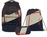 Satch Schulrucksack-Set PACK Cliff Jumper 3-teilig, ergonomisch