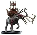 Herr der Ringe Mini Statue Mumak in Battle 17 cm - Grau