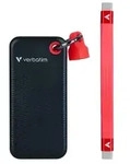 Verbatim Pocket SSD, 256 GB, USB Typ-C, 3.2 Gen 2 (3.1 Gen 2), 1000 MB/s, 10 Gbit/s,
