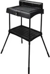 tepro Elektrogrill Danville 2022, Standgrill mit Grillplatte - Schwarz
