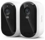 Arlo Essential 3 HD-Sicherheitskamera, 2er Set mit Halterungen, IP-Sicherheitskamera,