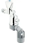 Schl&ouml;sser Armaturen AUSLAUFV.MIT SYSTEMTRENNER BA4 M.ABLAUFTR, 3-KT.GR, DN15, M.CR,