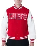 New Era Varsity NFL SIDELINE Jacke - Kansas City Chiefs - M - Rot - M