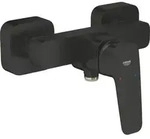 Grohe Einhand-Brausebatterie Cubeo 101824, matt black, 1 Stk. - Schwarz