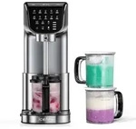 Eismaschine 12-in-1 vollautomatische Edelstahl Hausgemachte Speiseeisbereiter Sorbet,