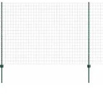vidaXL Geschwei&szlig;ter Drahtzaun 10 x 1,5 m (B x H) - Gr&uuml;n