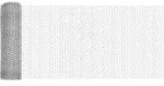 vidaXL Hexagonzaun Silber 0,4 x 10 m Verzinkter Stahl - Silber