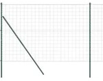 vidaXL Ground Fix Geschwei&szlig;ter Drahtzaun 10 x 1,5 m (B x H) - Gr&uuml;n