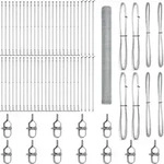 vidaXL Geschwei&szlig;ter Drahtzaun mit Betonfundament 100 x 1,4 m (B x H) - Silber