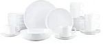 CreaTable, 25082, Session White, Kombiservice 30-tlg, Porzellan