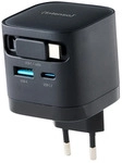 7806520 INTENSO GAN Power Adapter USB-C - Schwarz