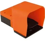 Riegler 3/2-Wege Fu&szlig;ventil bistabil, rastend, mit Fu&szlig;schutz, 4 mm