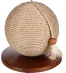Flamingo Kratzball Estrella braun, Ma&szlig;e: 24,5 x 24,5 x 23 cm - Beige