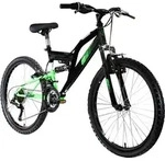 Galano FS240 Jugendfahrrad 24 Zoll Mountainbike ab 8 Jahre 130 - 145 cm 21...