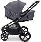 Moon Resea Fold Diamond Kombikinderwagen /2in1 Kinderwagen, Farbe/Dessin:Graphite