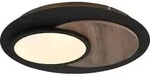 Globo Lighting Deckenleuchte Metall schwarz matt, LED - Schwarz