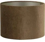 Light & Living - lampenschirm - Lubis - braun - textil - &Oslash; 40cm - E27 - 2240546