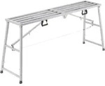 VEVOR Arbeitsplattform 900-1500 mm, zusammenklappbare Trittleiter aus legiertem